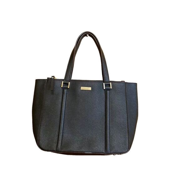 Kate Spade New York Women's Newbury Lane Briar Leather Black Tote